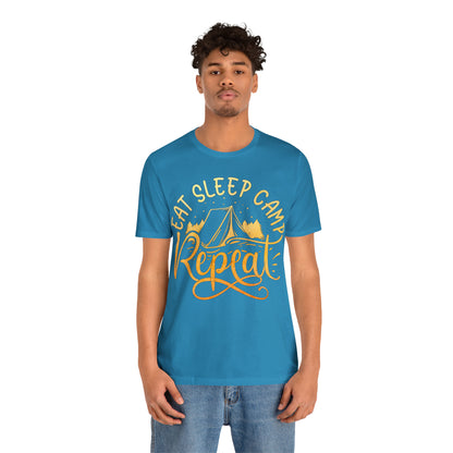 Eat Sleep Camp Repeat T-Shirt