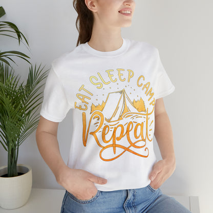 Eat Sleep Camp Repeat T-Shirt