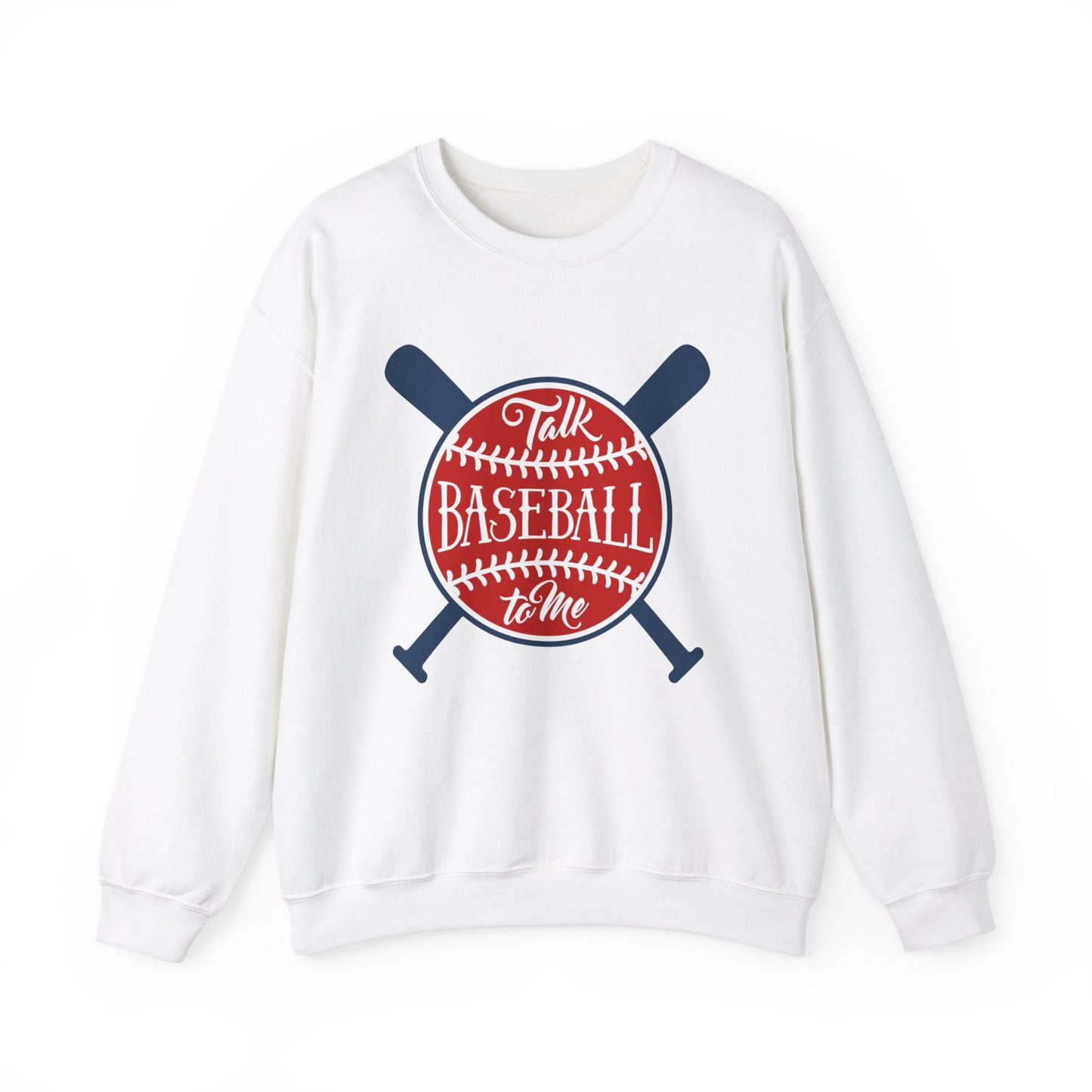 Talk Baseball to Me Crewneck Sweatshirt