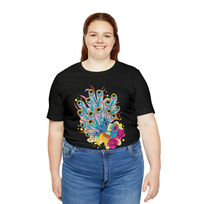 Colorful Peacock T-Shirt