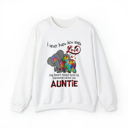 Much love auntie Crewneck Sweatshirt