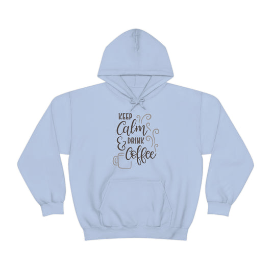 Keep calm and drink coffee Hoodie