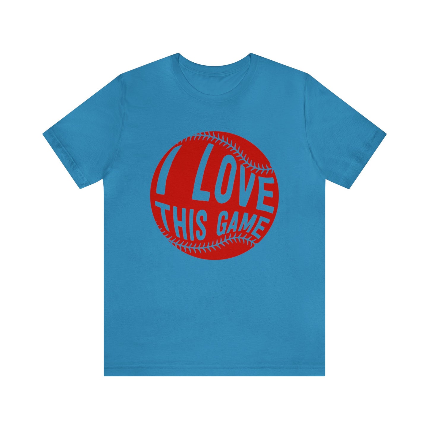 I Love This Game Baseball T-Shirt