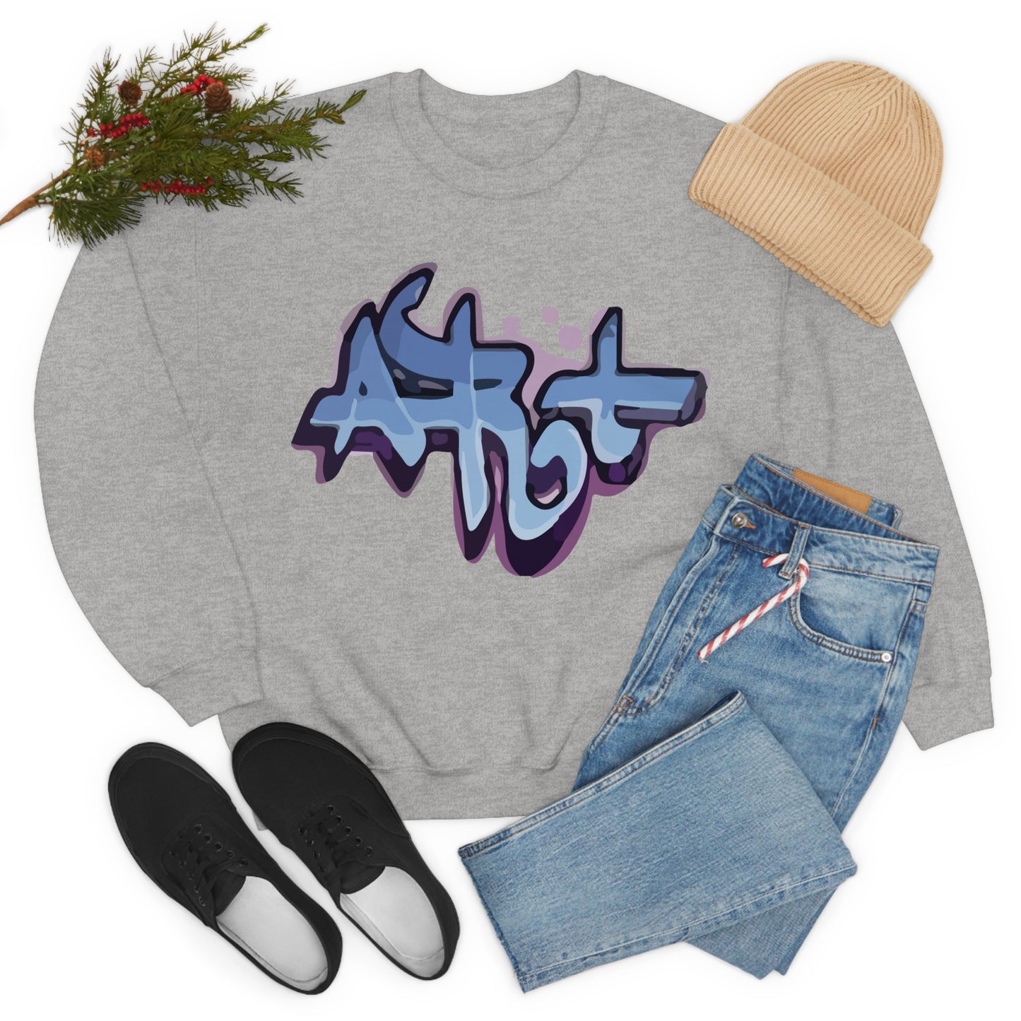 Graffiti is art Crewneck Sweatshirt