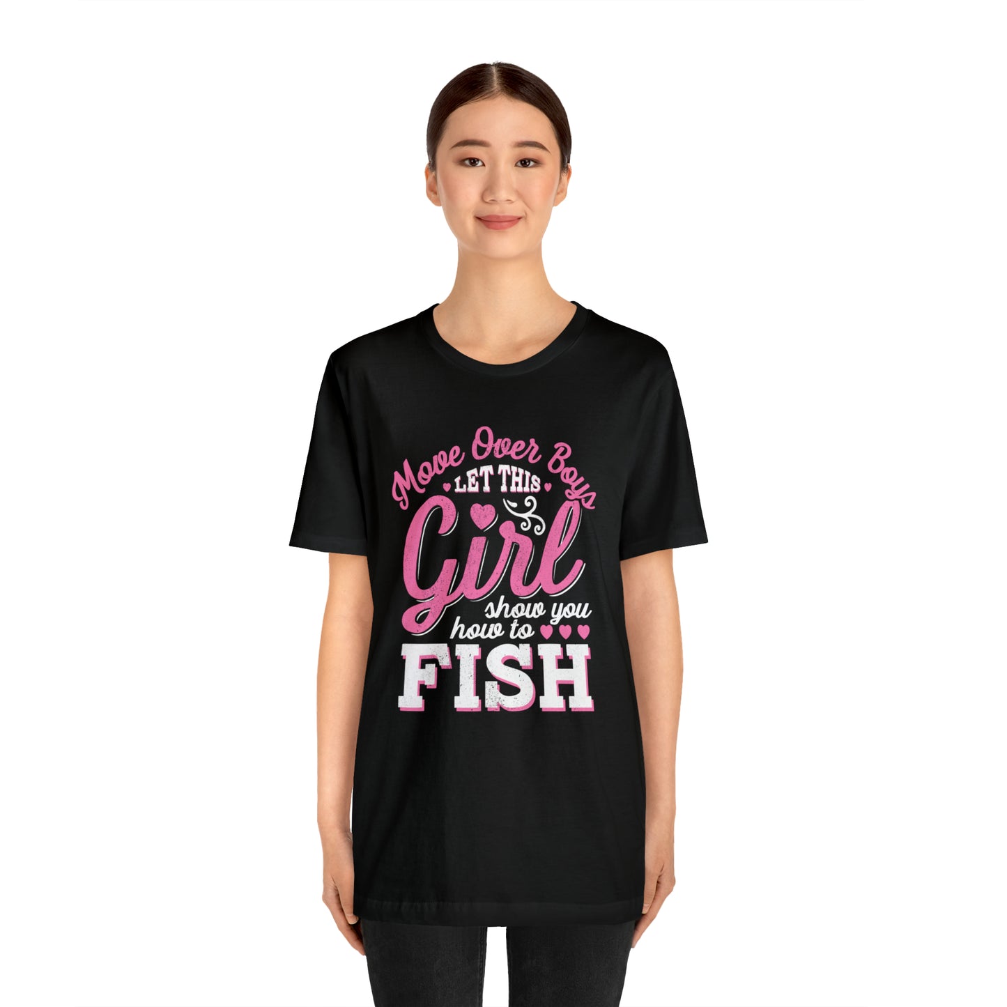 Girl Fishing T-Shirt