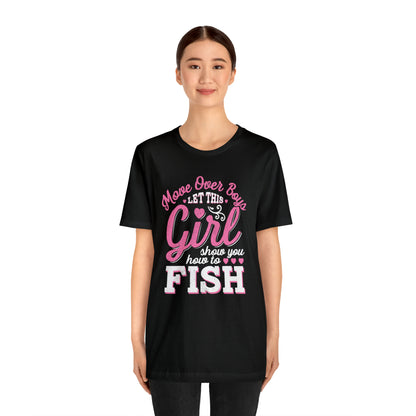 Girl Fishing T-Shirt