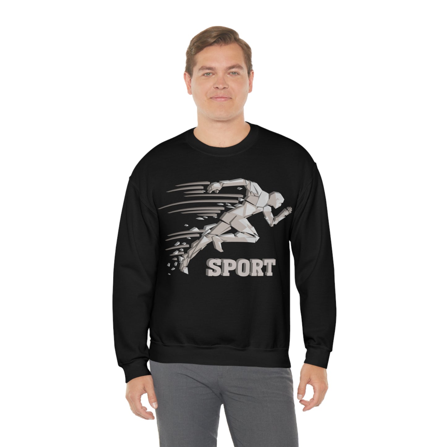 Running is a Sport Crewneck Sweatshirt