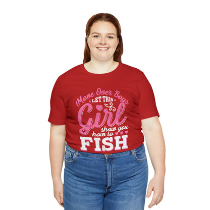 Girl Fishing T-Shirt