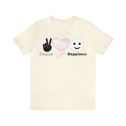 Peace-Love-Happiness T-Shirt