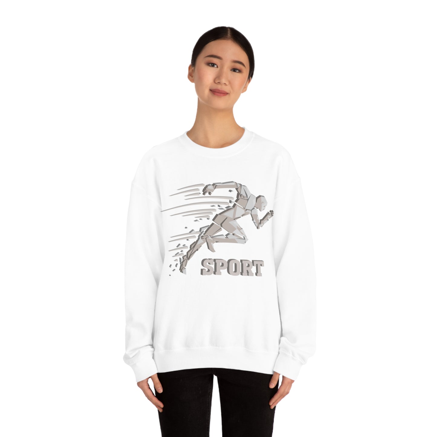 Running is a Sport Crewneck Sweatshirt