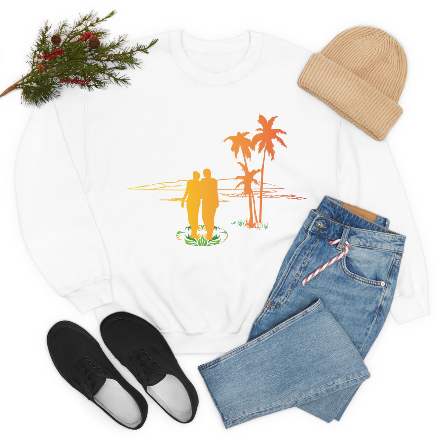 Paradise Walk Crewneck Sweatshirt