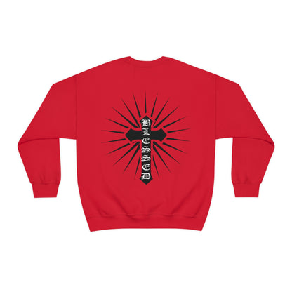 Blessed Cross Crewneck Sweatshirt