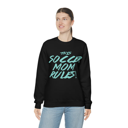 Soccer mom rules Crewneck Sweatshirt