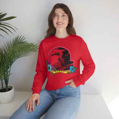 Hawaii Waves Crewneck Sweatshirt