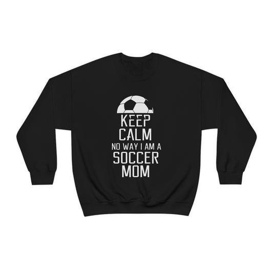 Keep calm soccer mom Crewneck Sweatshirt