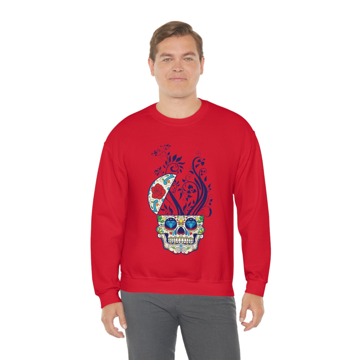 Day of the Dead Plant Crewneck Sweatshirt