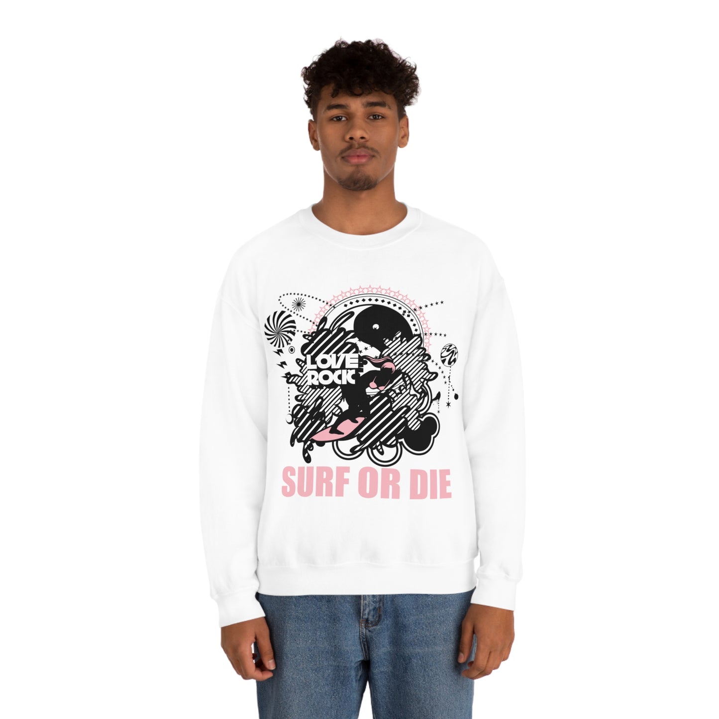 Surf or Die Crewneck Sweatshirt