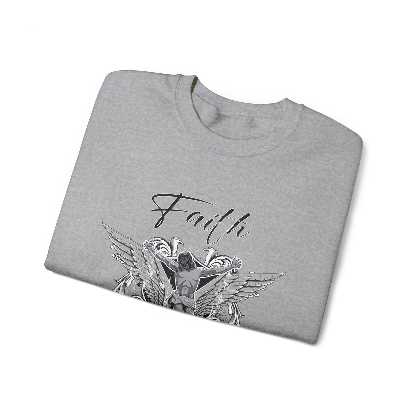 Jesus Faith Crewneck Sweatshirt