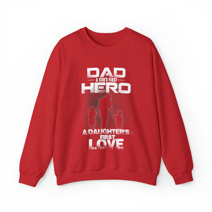 Son's first hero Crewneck Sweatshirt