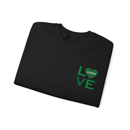 Lucky love St. Patrick's Crewneck Sweatshirt