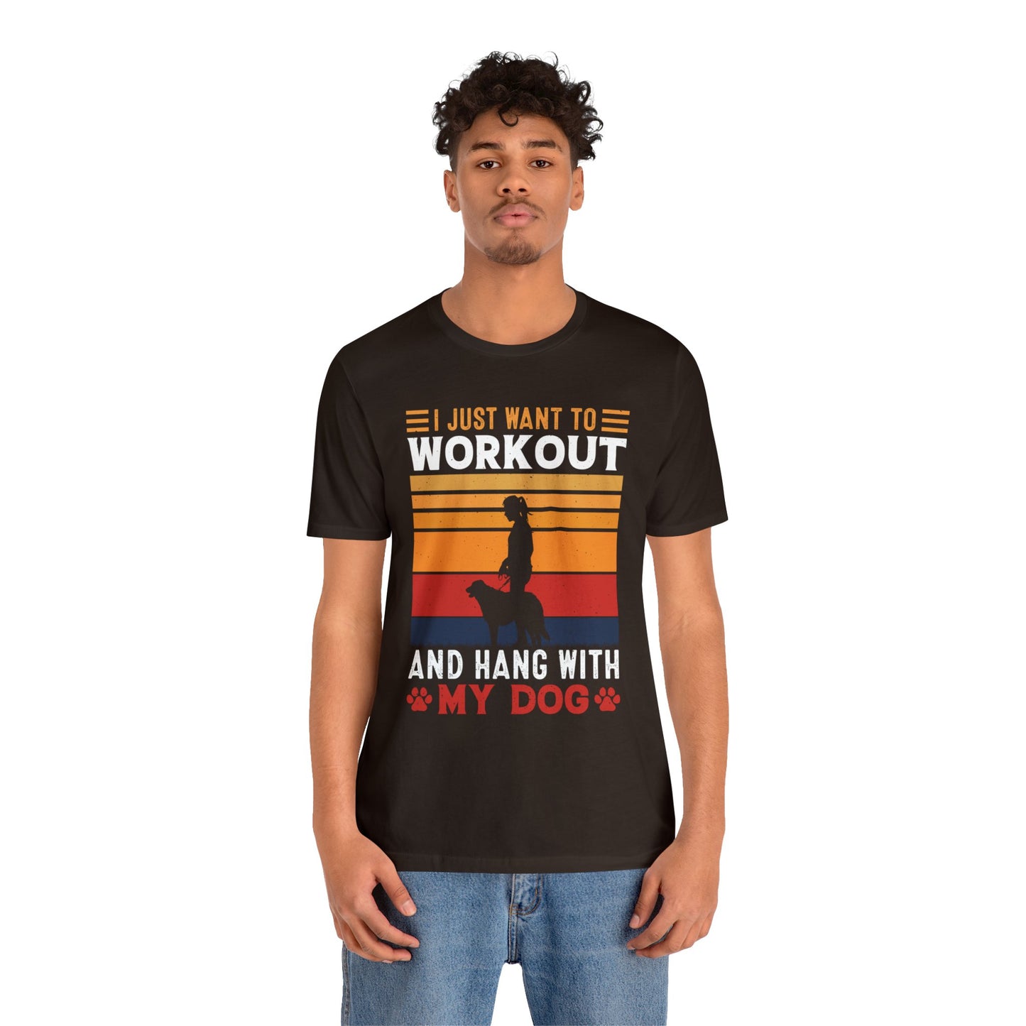 Workout with my dog Vintage T-Shirt