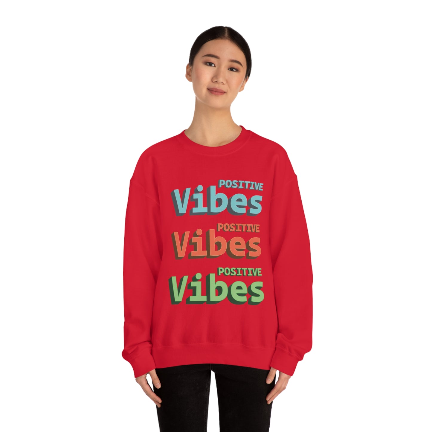 Positive Vibes Crewneck Sweatshirt