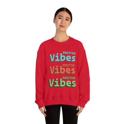 Positive Vibes Crewneck Sweatshirt