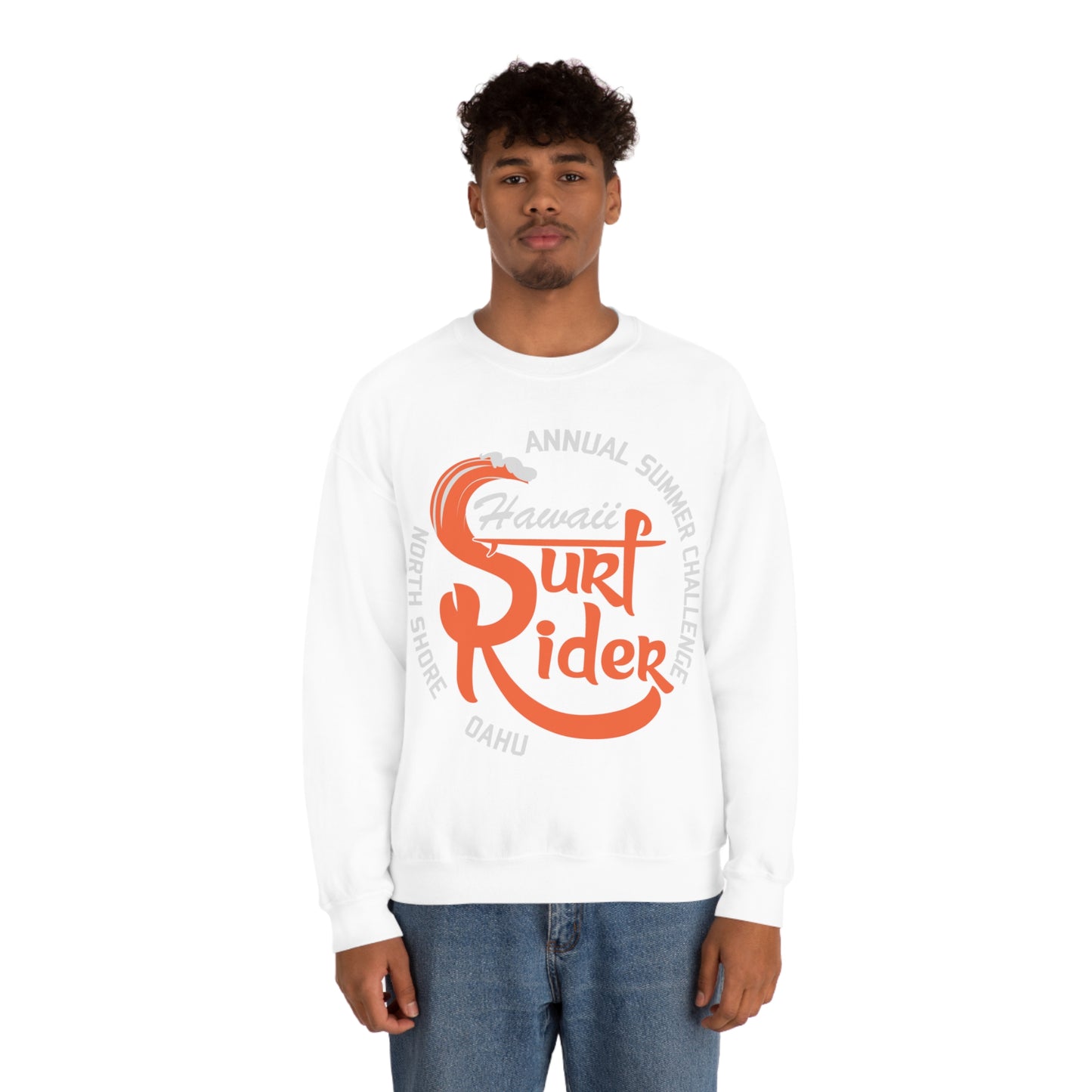 Surf Rider Hawaii Crewneck Sweatshirt