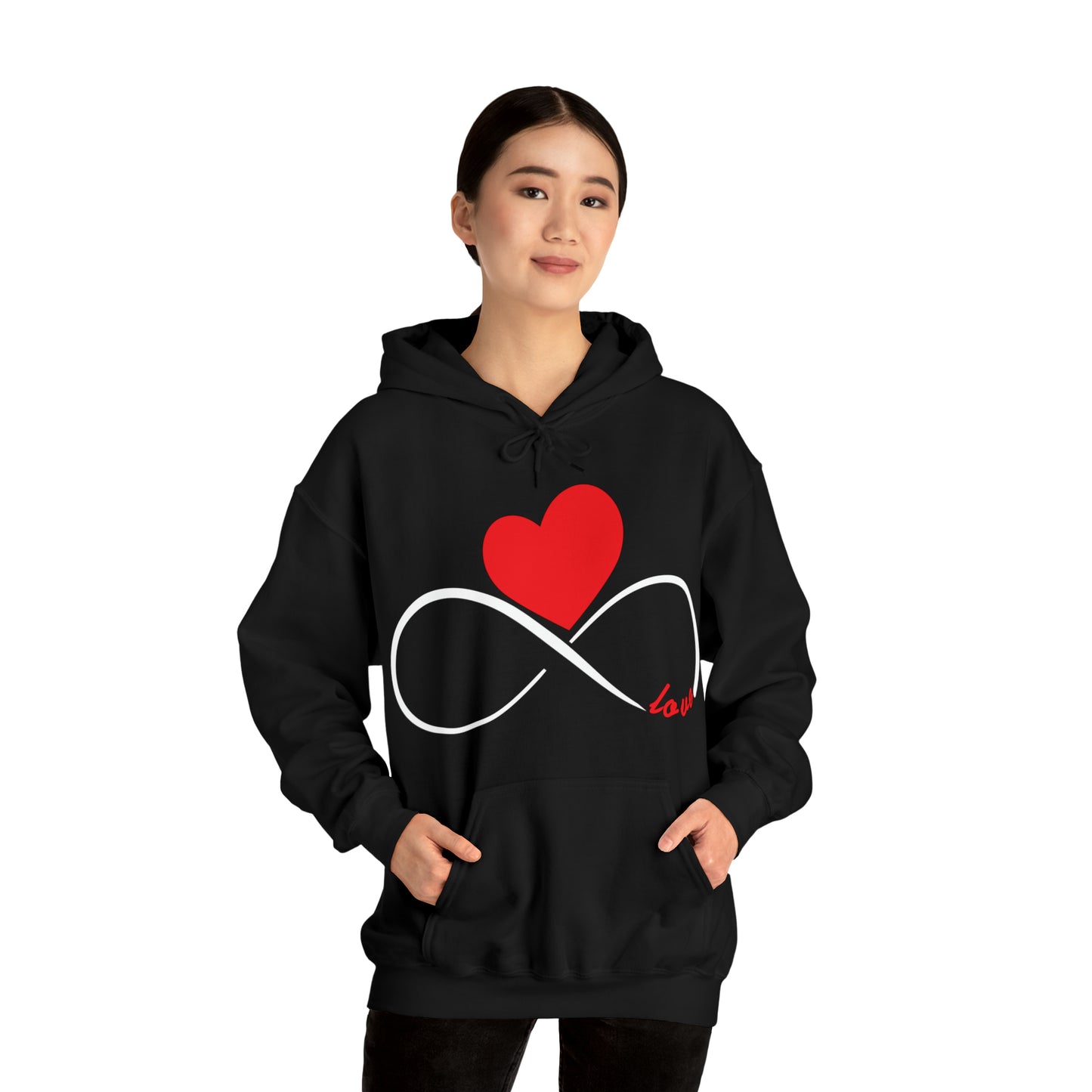 Love Infinity Heart Hoodie