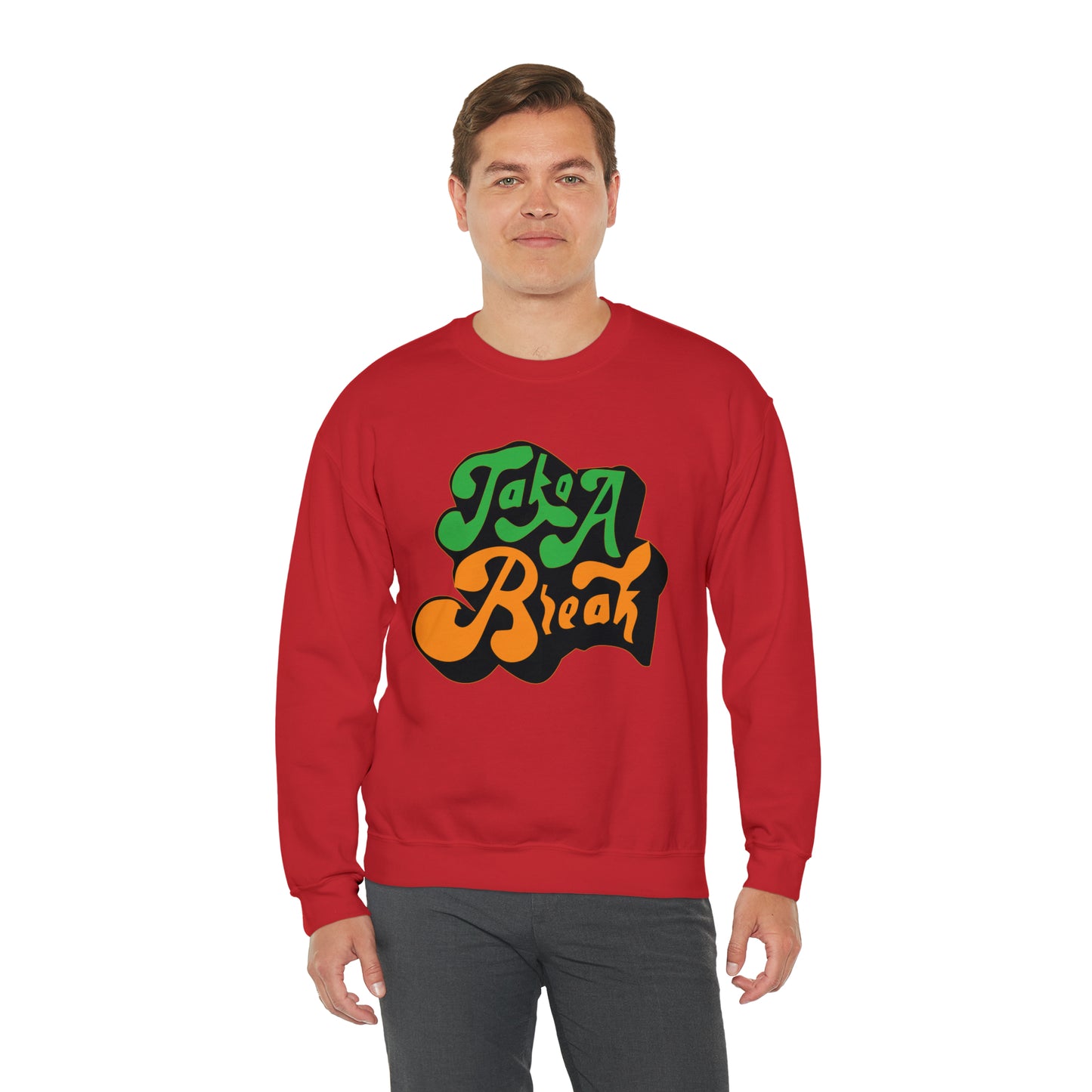 Take a break Crewneck Sweatshirt