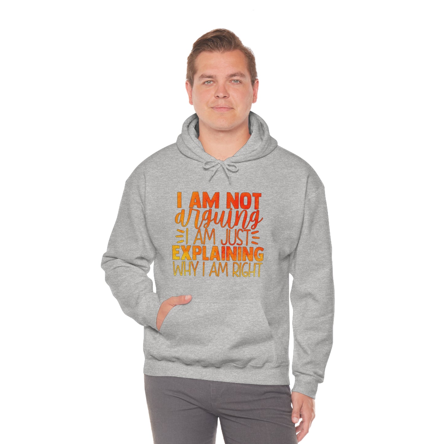 I Am Not Arguing I Am Just Explaining Why I Am Right Hoodie