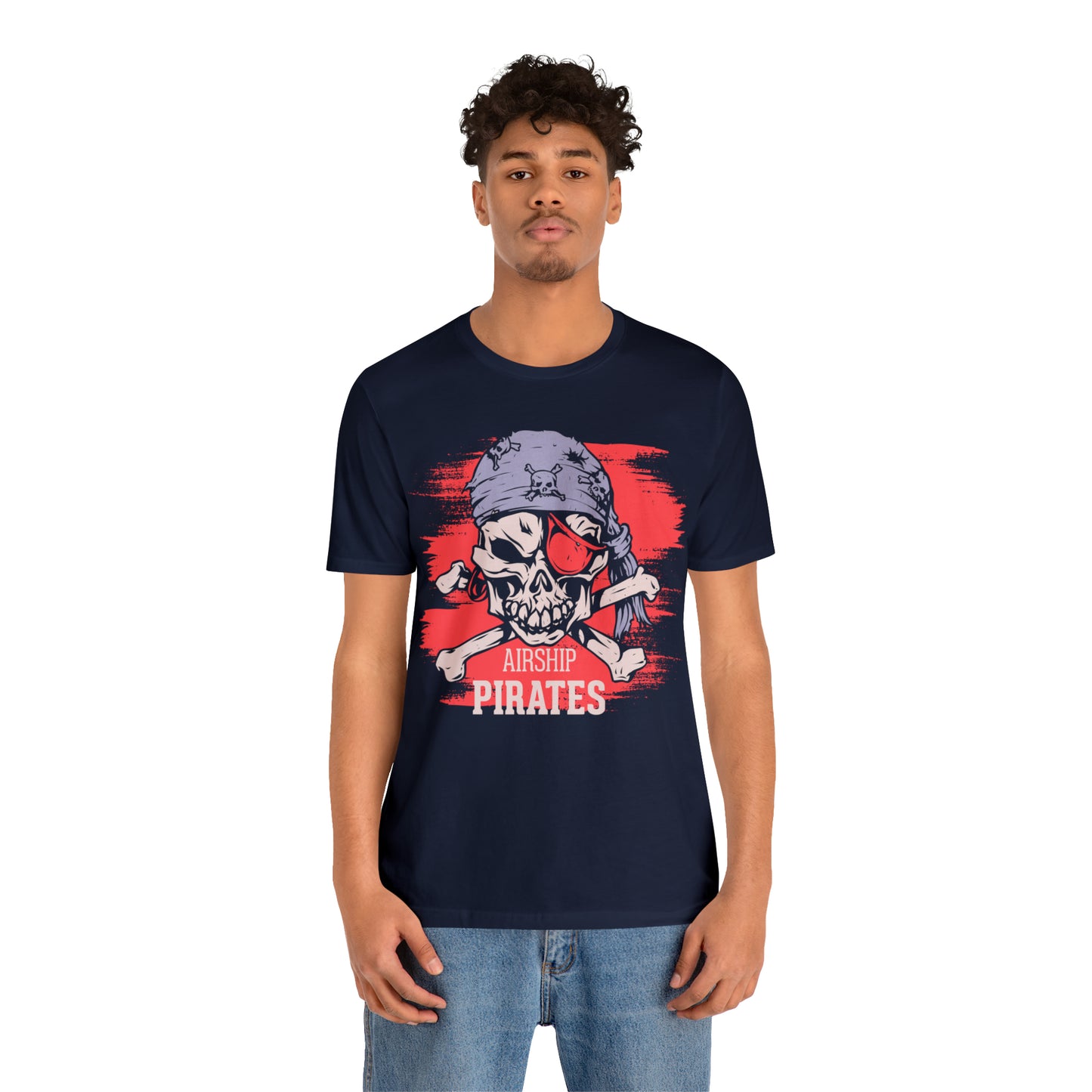 Airship Skull Pirate T-Shirt