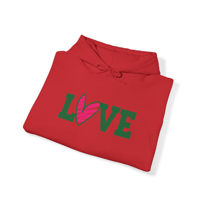 Love stripped heart Hoodie