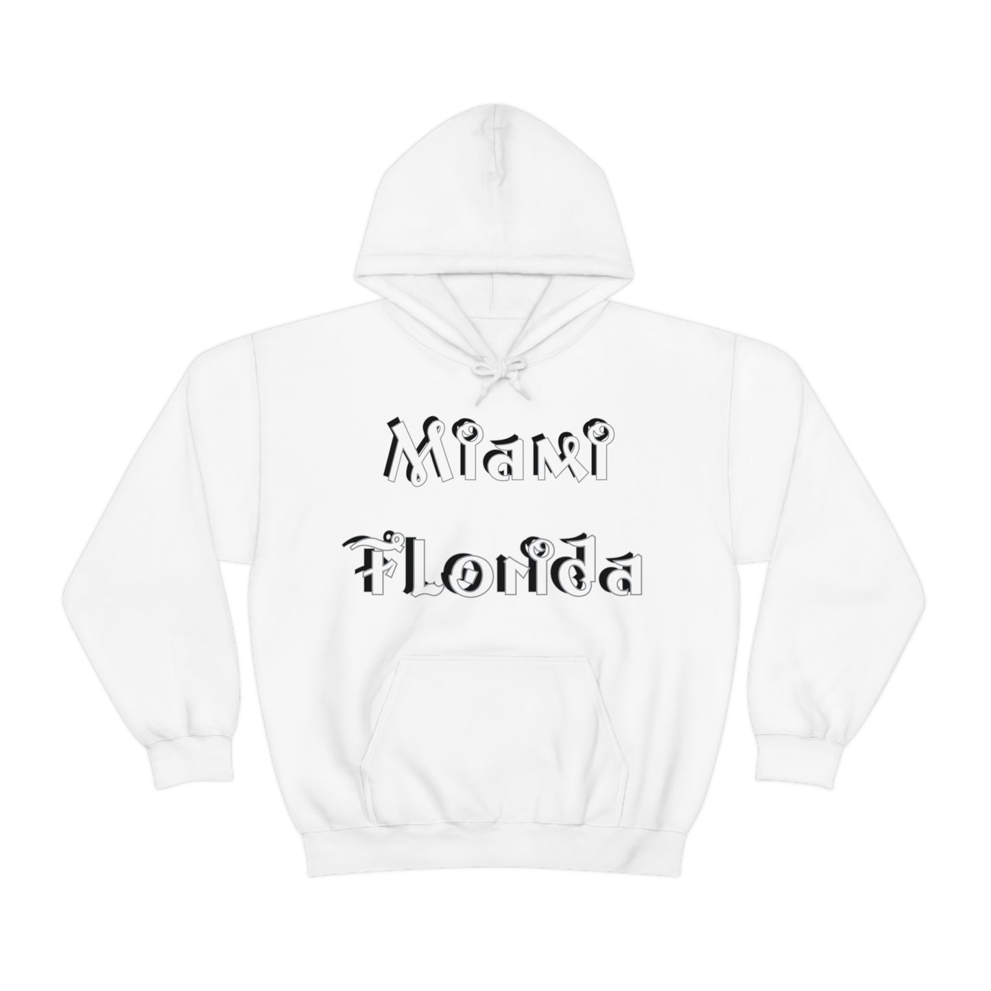 Miami Florida Graffitty Hoodie