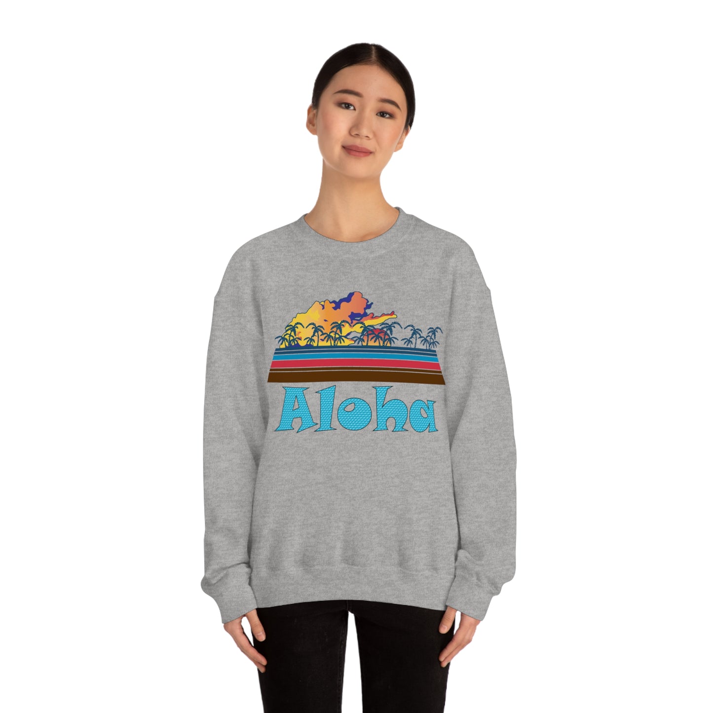 Aloha Beach Crewneck Sweatshirt