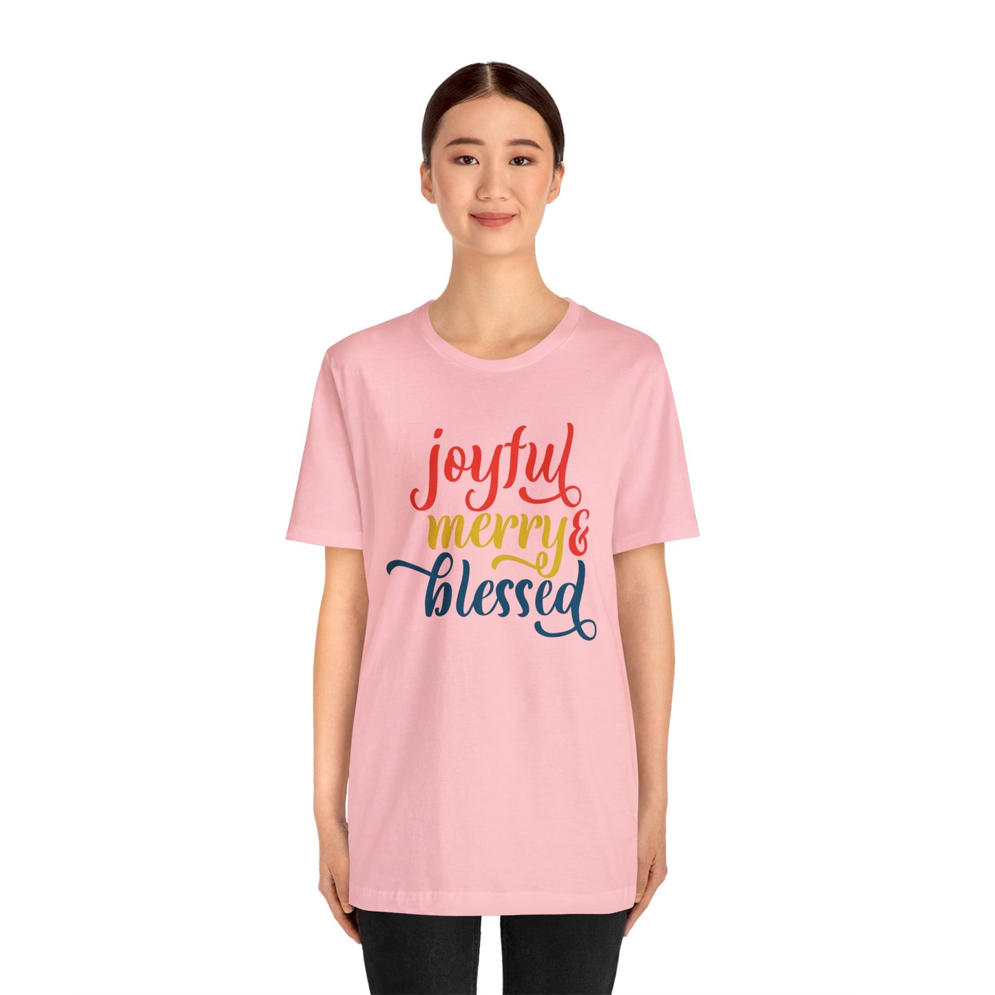 Joyful-Merry-blessed Christmas T-Shirt