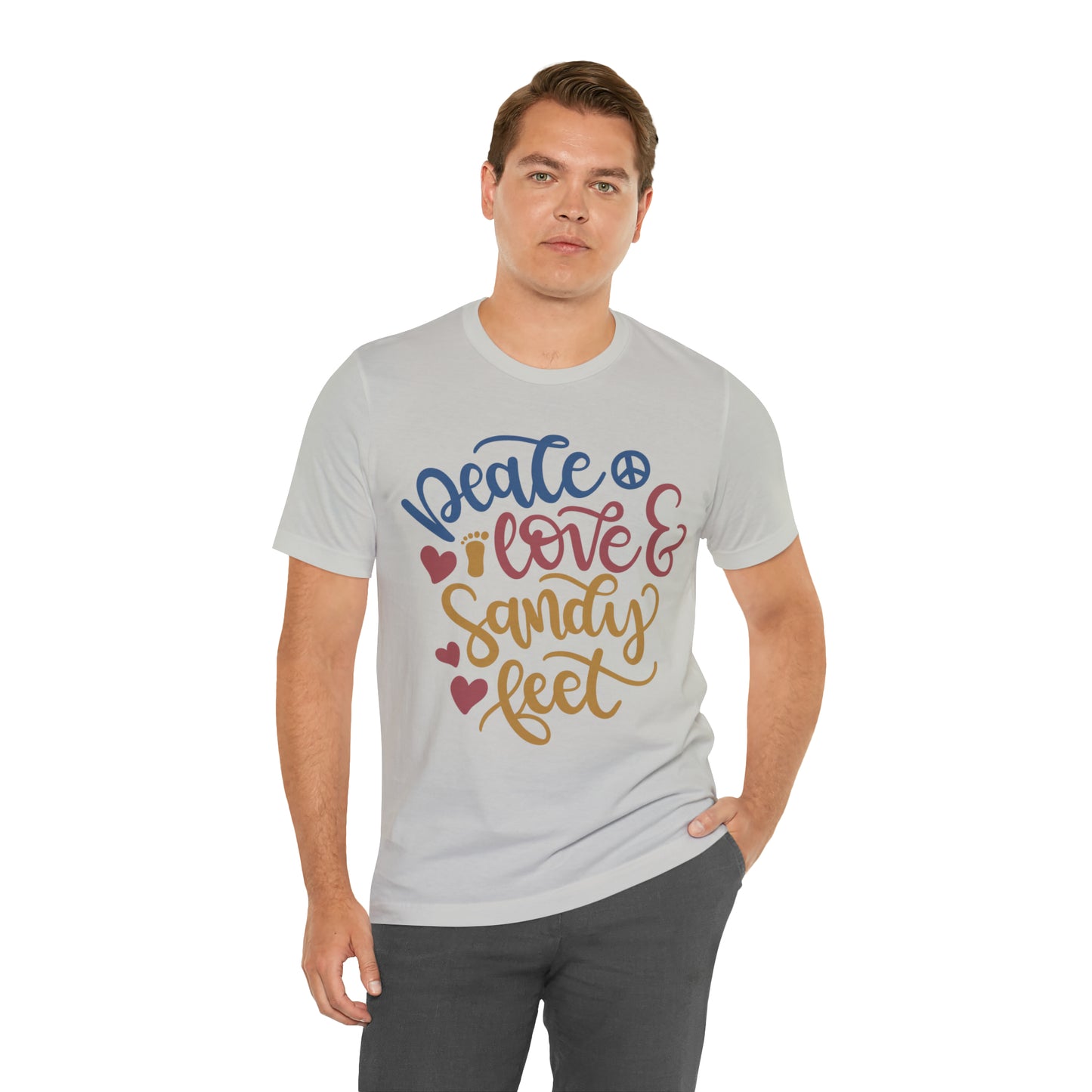 Peace_love_and_sandy_feet T-Shirt