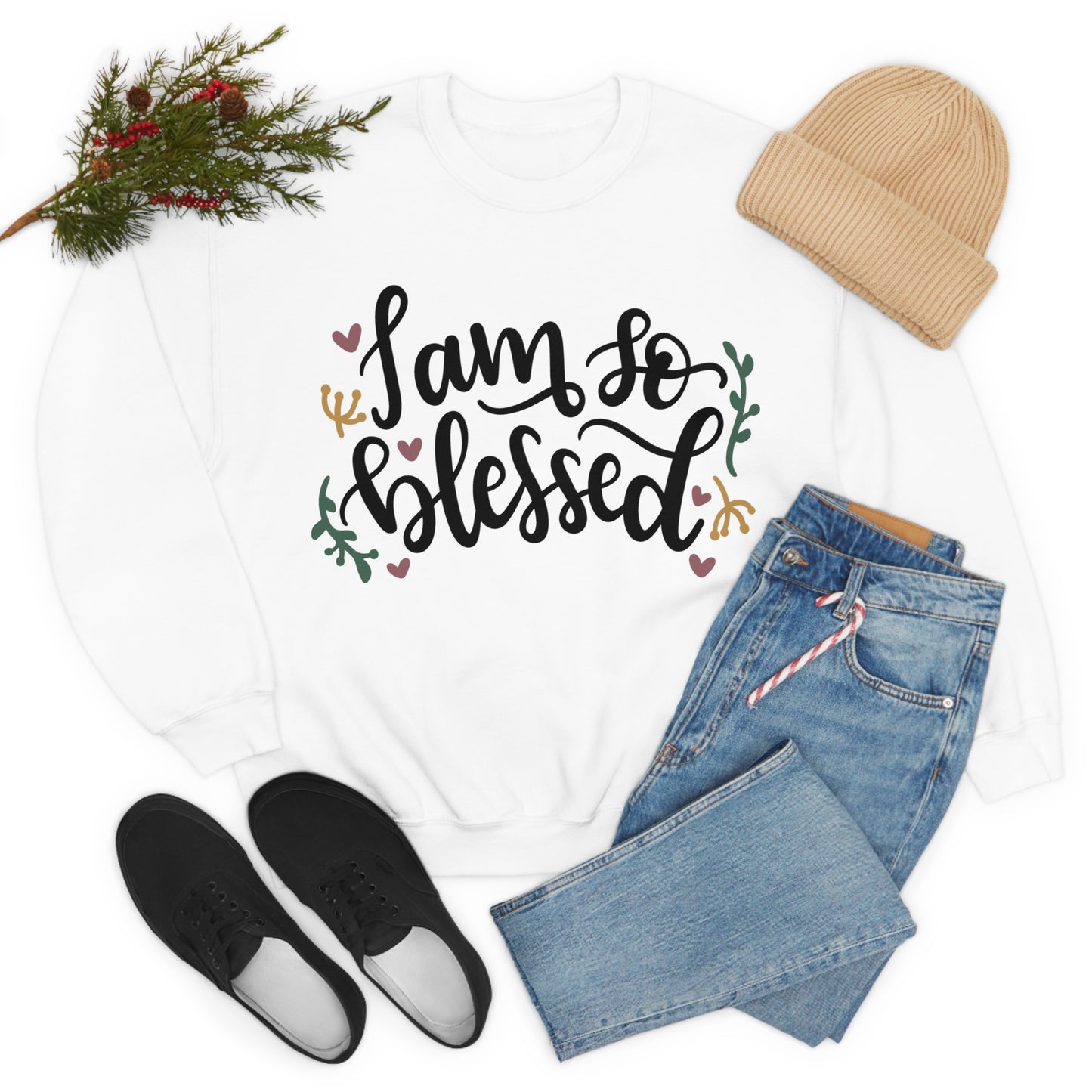 I am so blessed Crewneck Sweatshirt