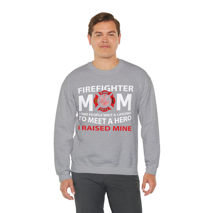 Firefighter Mom Crewneck Sweatshirt