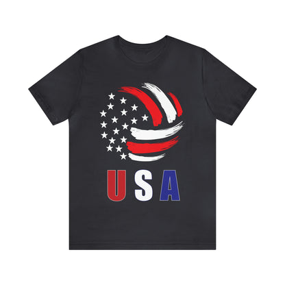 USA Volleyball Flag T-Shirt