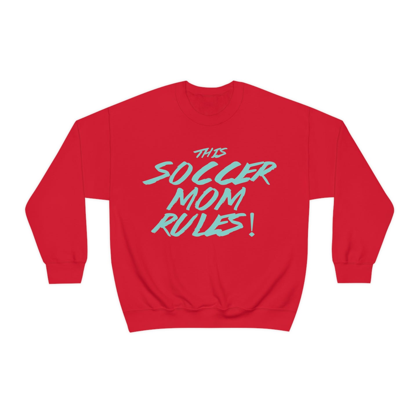 Soccer mom rules Crewneck Sweatshirt