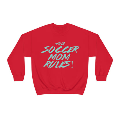 Soccer mom rules Crewneck Sweatshirt