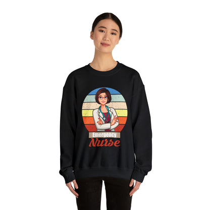 Emergency Nurse Crewneck Sweatshirt