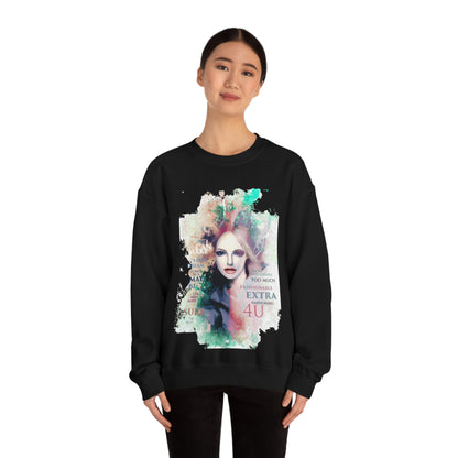 Fashionable Extra Crewneck Sweatshirt