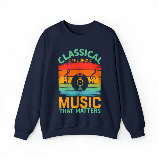 Classical music matters vintage Crewneck Sweatshirt