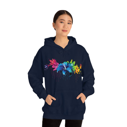 Beautiful colorful flowers Hoodie