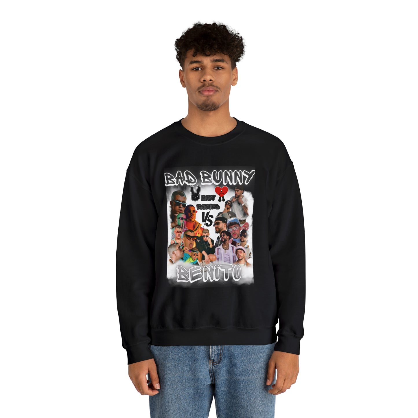 Bad Bunny vs Benito Crewneck Sweatshirt