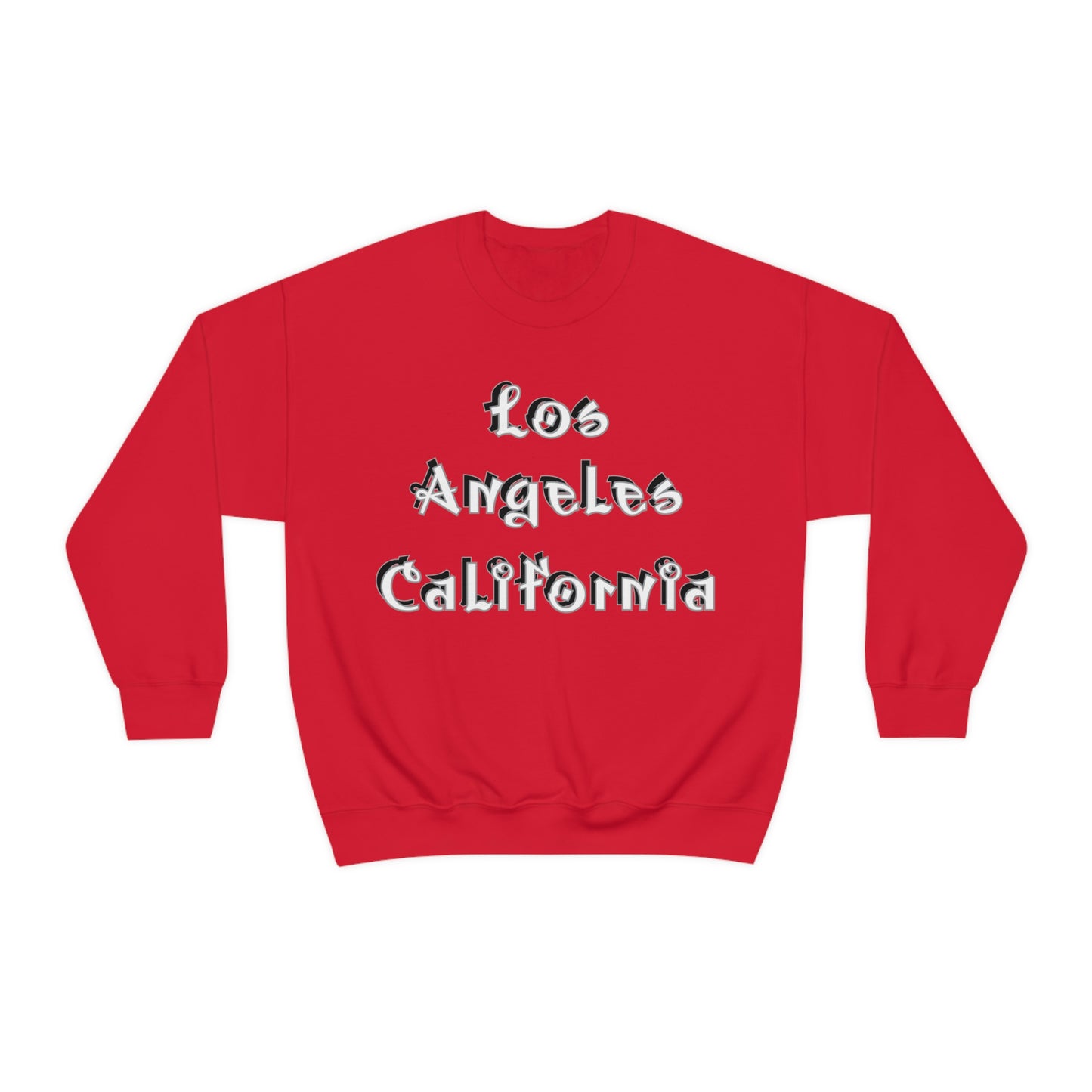 Los Angeles California Graffiti Crewneck Sweatshirt