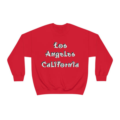 Los Angeles California Graffiti Crewneck Sweatshirt