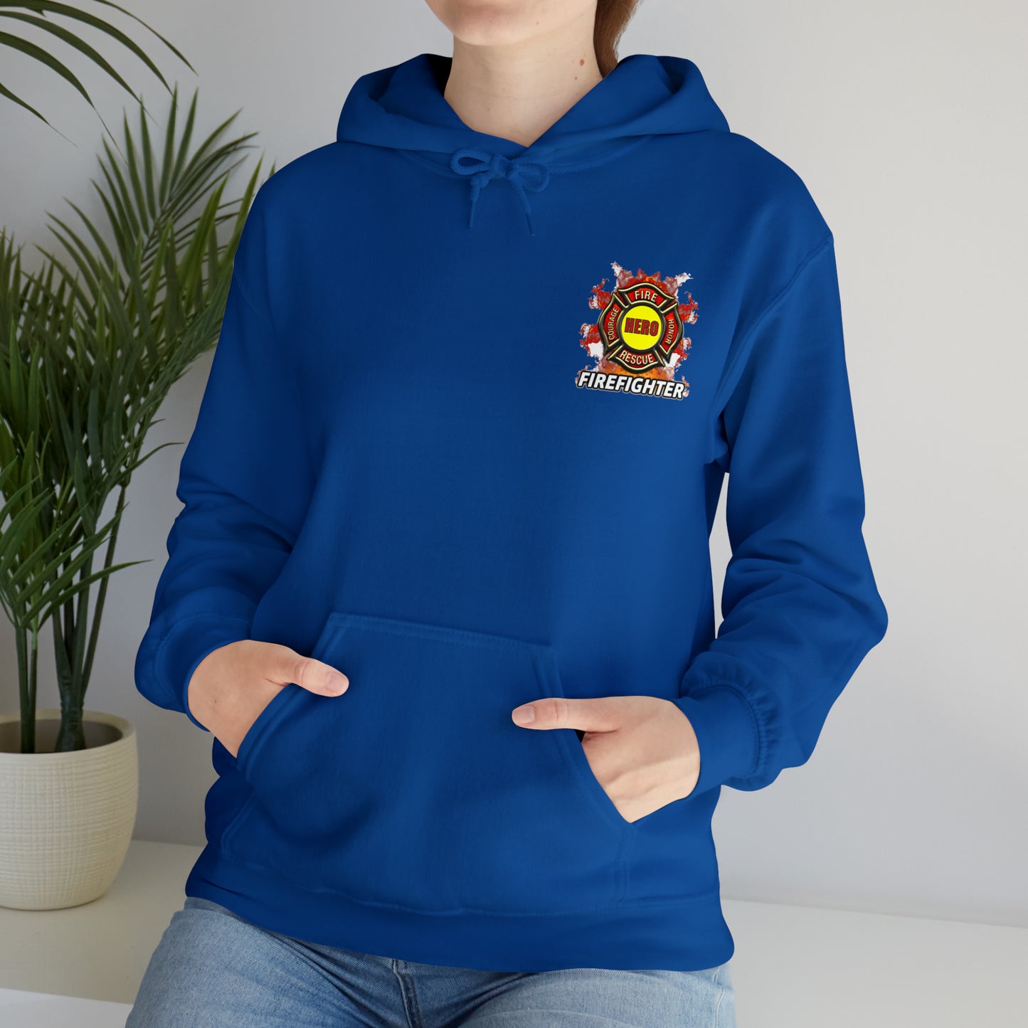 Fire fighter Hero Hoodie